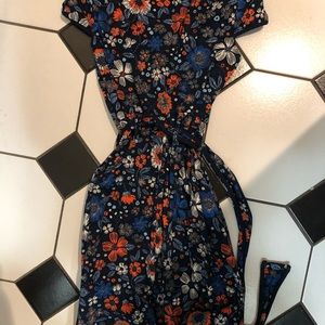 Dorothy Perkins fit and flare dress size 2